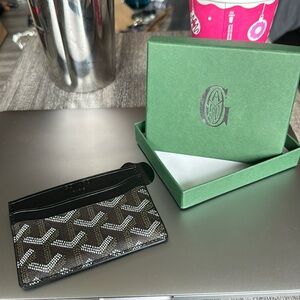 Goyard Saint Sulpice Card Holder Black